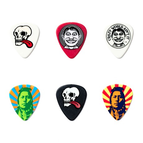 پیک گیتار دانلوپ Dunlop Van Hammersveld Pick TIN Johnny Face JVHPT01M