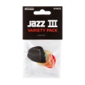 پیک گیتار Dunlop PVP103 JAZZ III PICK VARIETY PACK 6PK
