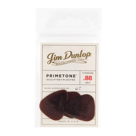 پیک گیتار دانلوپ Dunlop Primetone Standard Sculpted Plectra 0.88mm 3-Pack