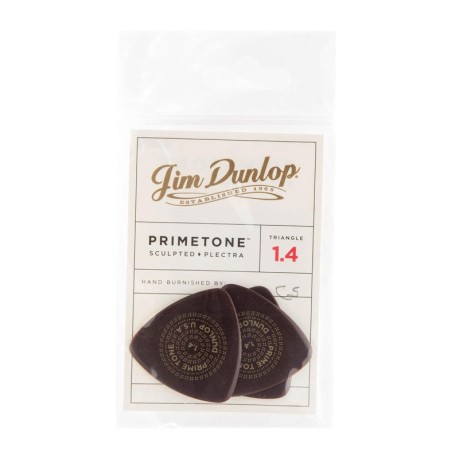 پیک گیتار دانلوپ Dunlop Primetone Triangle Sculpted Plectra 1.4mm 3-Pack
