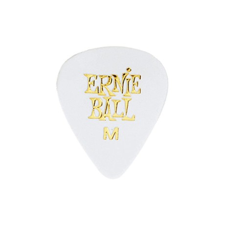 پیک گیتار ارنی بال Ernie Ball 9111 Cellulose Medium White 0.72mm