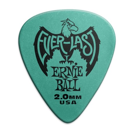 پیک گیتار ارنی بال Ernie Ball 9196 Everlast 2.0mm Teal