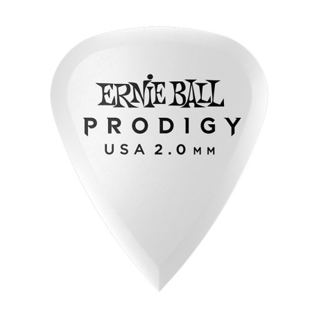 پیک گیتار ارنی بال Ernie Ball 9202 Prodigy Standard 2.0mm White