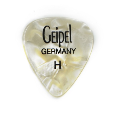 پیک گیتار  Geipel Pearloid White Heavy