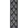 بند گیتار داداریو D'Addario Planet Waves T20W1416 2-Inch Guitar Strap, Cross Print, Black and White