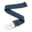 بند گیتار D'Addario Woven Guitar Strap Hootenanny Blue/Black