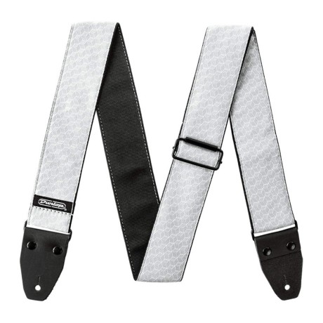 بند گیتار دانلوپ Dunlop D67-12 Jacquard Cube Hatch Light Grey