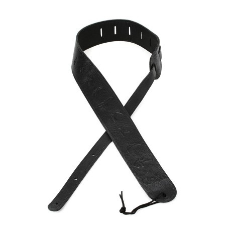 بند گیتار پی آر اس Prs Leather Bird Strap Black
