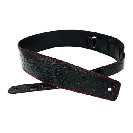 بند گیتار شاینینگ ساند Shining Sound LTH Snake Red Black 03