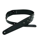 بند گیتار Shining Sound Leather Strap Spike M01 Black