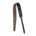 بند گیتار Shining Sound Leather Strap Spike M01 Brown