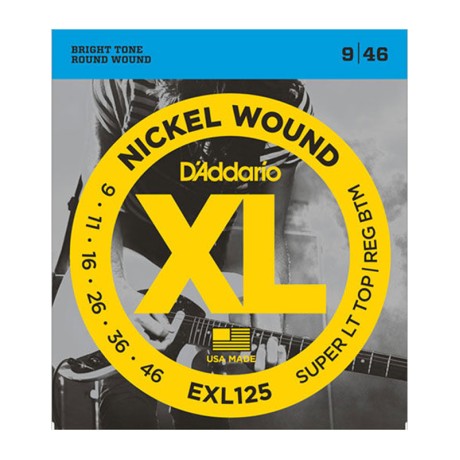 سیم گیتار الکتریک داداریو D'Addario EXL125