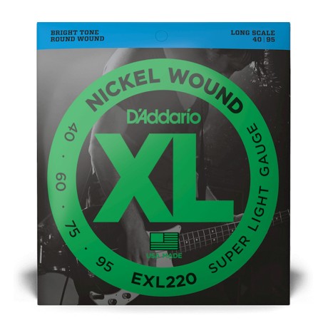سیم گیتار بیس داداریو D'Addario EXL220
