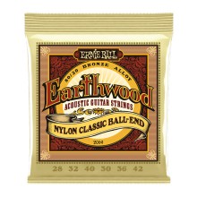 قیمت خرید فروش سیم گیتار کلاسیک ارنی بال Ernie Ball 2069 Earthwood 80/20 Bronze Nylon Ball End 28-42