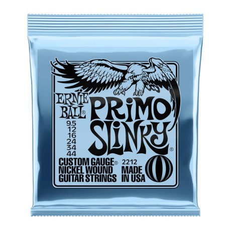 سیم گیتار الکتریک ارنی بال Ernie Ball 2212 Primo Slinky 9.5-44