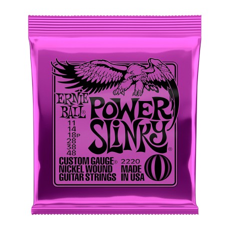 سیم گیتار الکتریک ارنی بال Ernie Ball 2220 Power Slinky 11-48