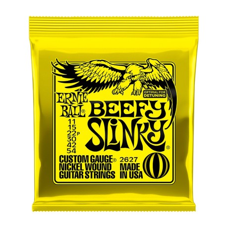 سیم گیتار الکتریک ارنی بال Ernie Ball 2627 Beefy Slinky Electric Guitar Strings