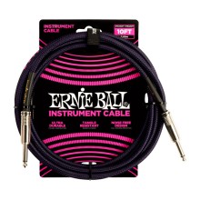 قیمت خرید فروش کابل رابط ارنی بال Ernie Ball 6393 Braided 3.05m Purple Black