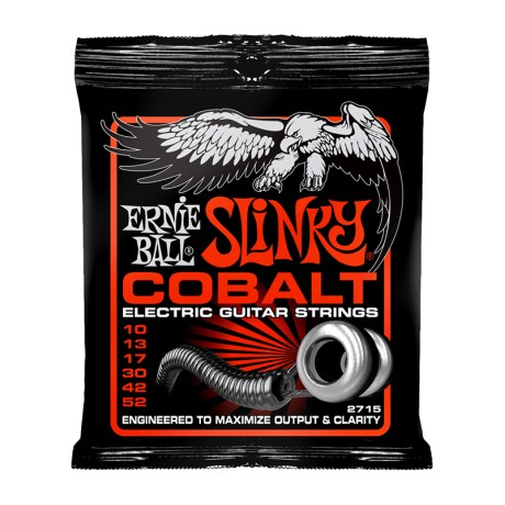 سیم گیتار الکتریک ارنی بال Ernie Ball 2715 Cobalt Skinny Top Heavy Bottom Electric Strings