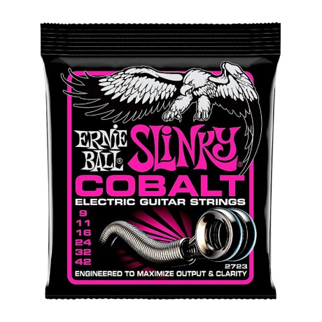 سیم گیتار الکتریک ارنی بال Ernie Ball 2723 Cobalt Super Slinky 09-42