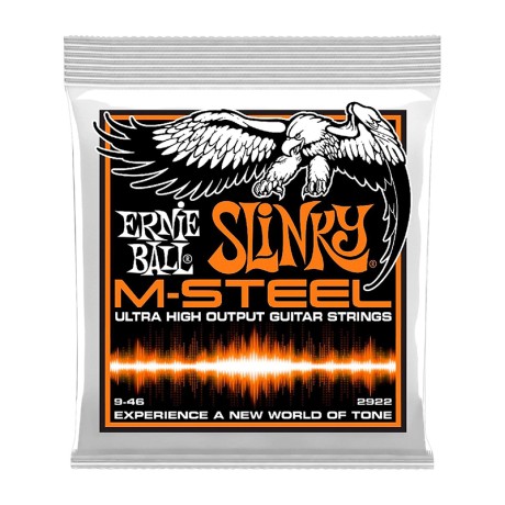 سیم گیتار الکتریک ارنی بال Ernie Ball 2922 M-Steel Hybrid Slinky Electric Guitar Strings