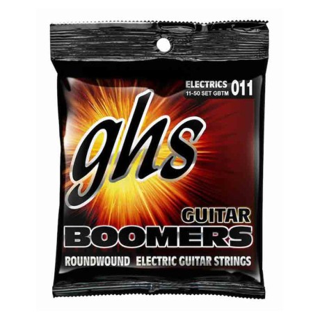 سیم گیتار الکتریک جی اچ اس GHS Boomers 11 50 GBTM