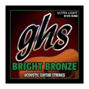 سیم گیتار آکوستیک GHS Bright Bronze Acoustic Guitar Strings 10-46