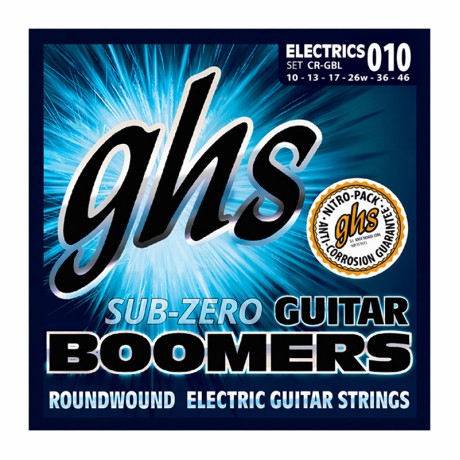 سیم گیتار الکتریک جی اچ اس GHS Sub-Zero Boomers 10-46