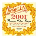 سیم گیتار کلاسیک La Bella 2001 Flamenco-Medium Tension