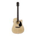 گیتار آکوستیک Squier SA 105CE Dreadnought Stained Hardwood NAT