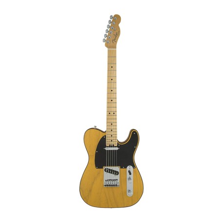 گیتار الکتریک فندر Fender American Elite Telecaster - Butterscotch Blonde w/ Maple Fingerboard