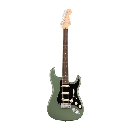 گیتار الکتریک فندر Fender American Professional Stratocaster - Antique Olive w/ Rosewood Fingerboard