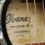 گیتار آکوستیک آیبانز IBANEZ AEG10E BK