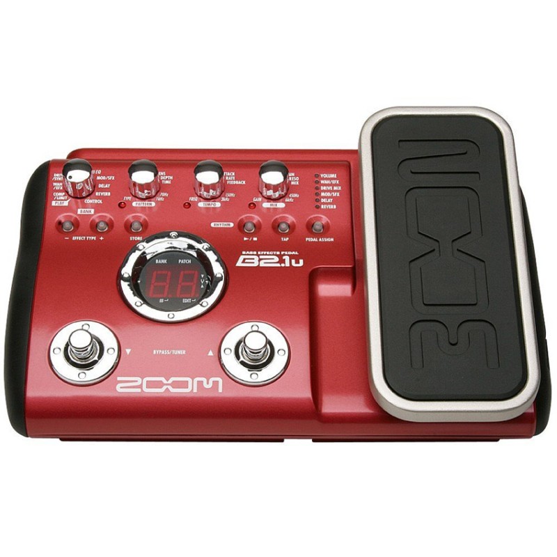 مشخصات و قیمت خرید افکت گیتار زوم مدل ZOOM B2.1u تهران ملودی
