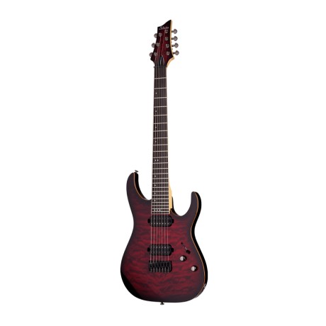 گیتار الکتریک شکتر Schecter Banshee 7 Extreme Black Cherry Burst BCHB SKU #1997