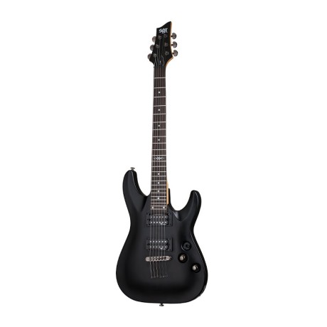 گیتار الکتریک شکتر Schecter C-1 SGR Midnight Satin Black MSBK SKU #3801