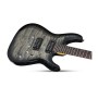 گیتار الکتریک شکتر Schecter C 6 Plus Charcoal Burst
