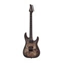 گیتار الکتریک Schecter C 6 Pro Charcoal Burst