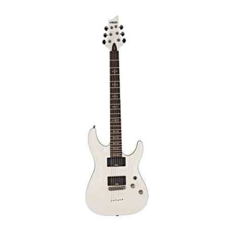 گیتار الکتریک شکتر Schecter Damien-6 Vintage White SKU #3244