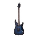 گیتار الکتریک Schecter Omen Elite-6 - See Thru Blue Burst SKU #2452