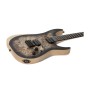 گیتار الکتریک شکتر Schecter Reaper-6 Satin Charcoal Burst SKU #1500