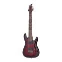 گیتار الکتریک Schecter Demon 8 Crimson Red Burst