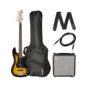 گیتار بیس Squier Affinity Precision Bass PJ LRL Pack Brown Sunburst