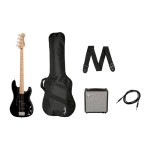 گیتار بیس فندر Squier Affinity Precision Bass PJ MN Pack Black