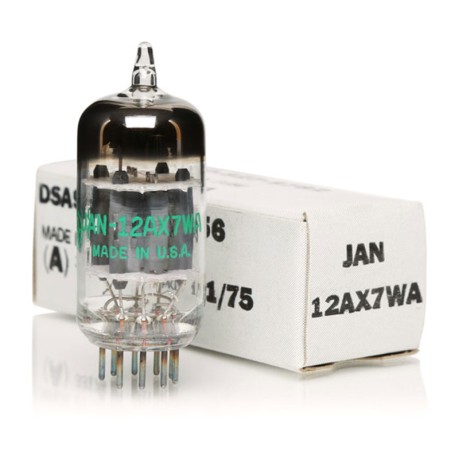 لامپ  خلا و لامپ پری امپ جنرال الکتریک JAN GE 12AX7WA ECC83