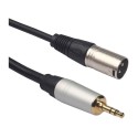 کابل رابط TM Group TRS 3.5mm To XLR Male 3m
