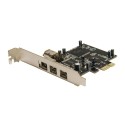 کارت فایروایر Texas Instruments Firewire PCI-Express 800 3-port