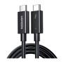 کابل رابط یوگرین UGREEN Thunderbolt 4 Type C Male to Male Cable 0.8m Black US501 30389