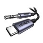 کابل رابط یوگرین UGREEN Type C to TRS 3.5mm 1m Black AV143 30633