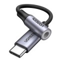 کابل رابط UGREEN Type C to TRS 3.5mm Female Black AV142 30632